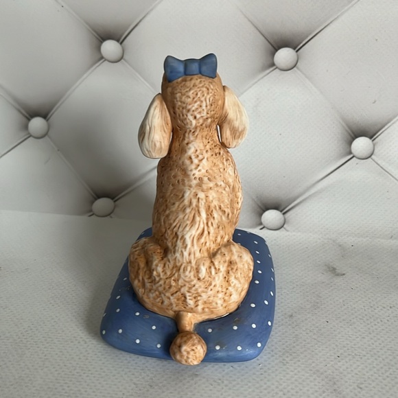 Franklin Mint Figurine Poodle 1987 - Picture 4 of 5